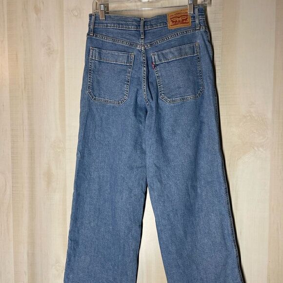 Levi’s Mile High Wide Leg denim jeans, size 28 - Picture 12 of 15